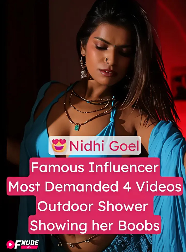 Nidhi Goel Outdoor Shower Dare Nude Video