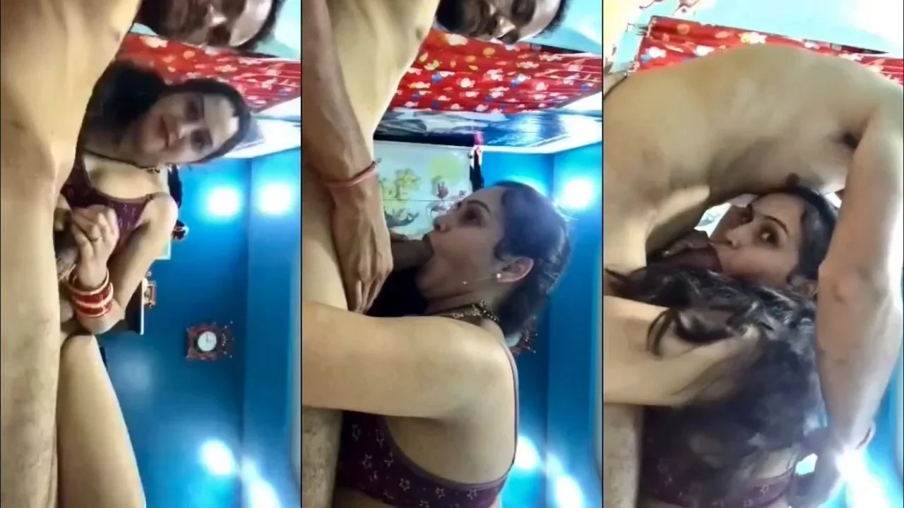 Pati Ke Kale Lund Ko Patni Ne Hilate Huye Jamkar Chusa